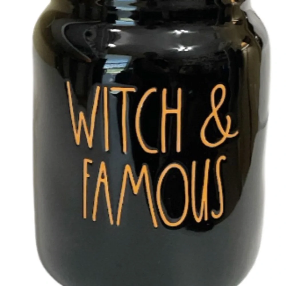 NEW Rae Dunn Baby WITCH & FAMOUS Baby Canister 🧙‍♀️🧙‍♀️